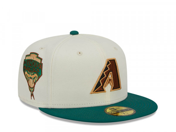 New Era Arizona Diamondbacks Inaugural Season 1998 Stone Two Tone Edition 59Fifty Fitted Cap