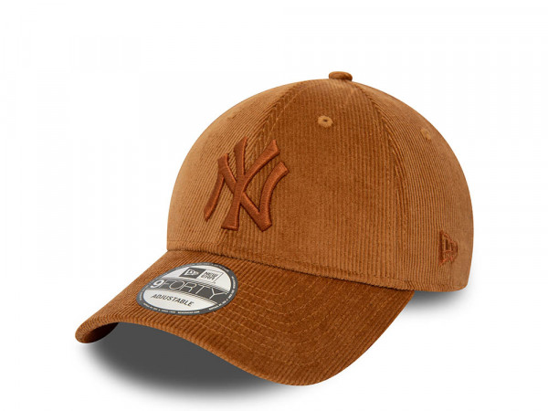 New Era New York Yankees Cord Brown 9Forty Strapback Cap