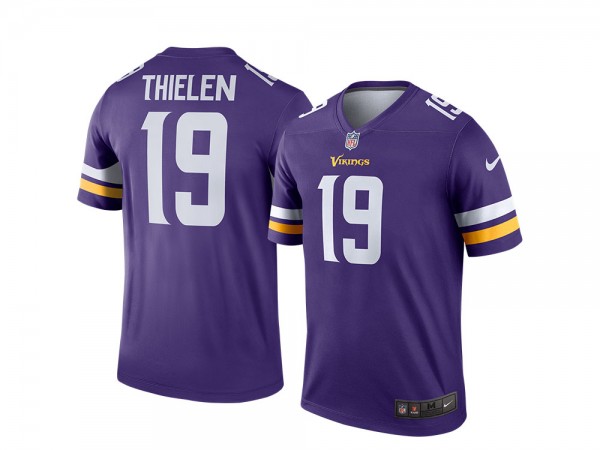 Men's Justin Jefferson Purple Minnesota Vikings Replica Jersey