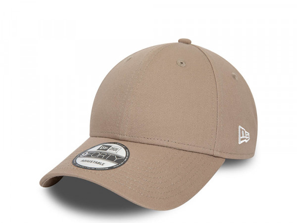 New Era Essential Beige Basic 9Forty Strapback Cap