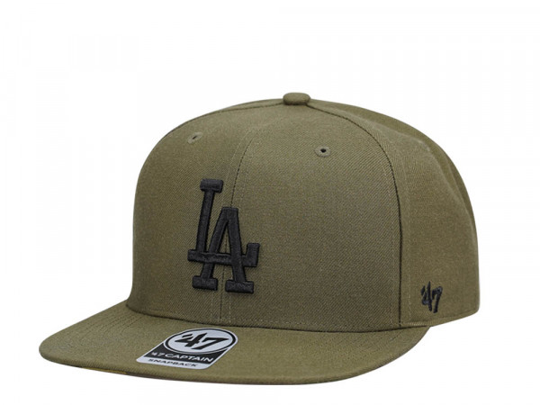 47Brand Los Angeles Dodgers Sandalwood Ballpark Camo Captain MVP Snapback Cap