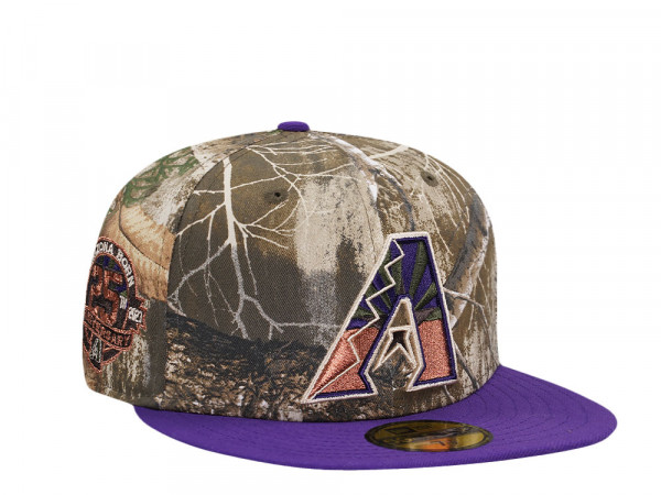 New Era Arizona Diamondbacks 25th Anniversary Real Tree Copper Two Tone Edition 59Fifty Fitted Cap