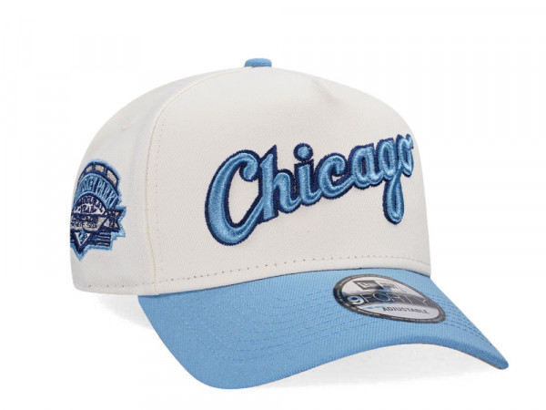 New Era Chicago White Sox Inaugural Year 1991 Chrome Two Tone Edition A Frame Snapback Cap