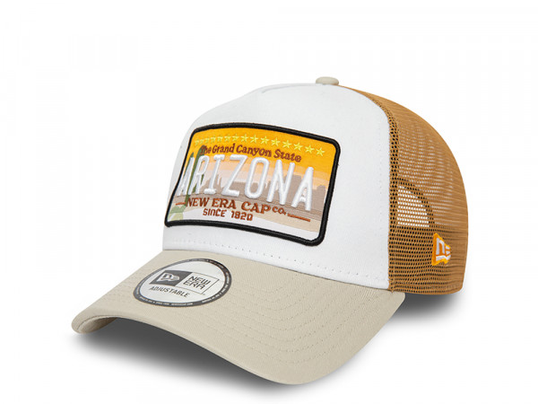 New Era Arizona Patch A Frame Trucker Snapback Cap