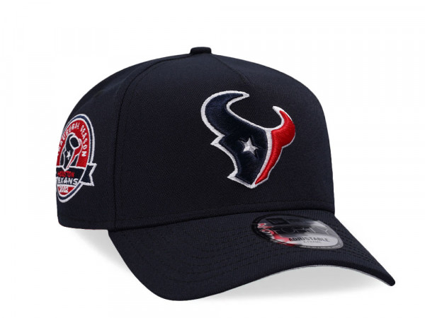 New Era Houston Texans 2002 Navy 9Forty A Frame Snapback Cap