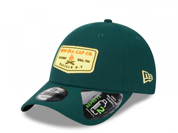 New Era Repreve New Era Dark Green 9Forty Strapback Cap