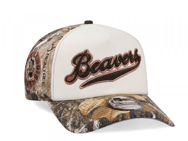 New Era Portland Beavers Real Tree Copper Two Tone Edition 9Forty Snapback Cap