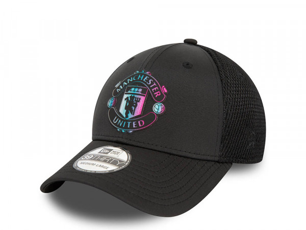 New Era Manchester United Holographic Black 39Thirty Stretch Cap